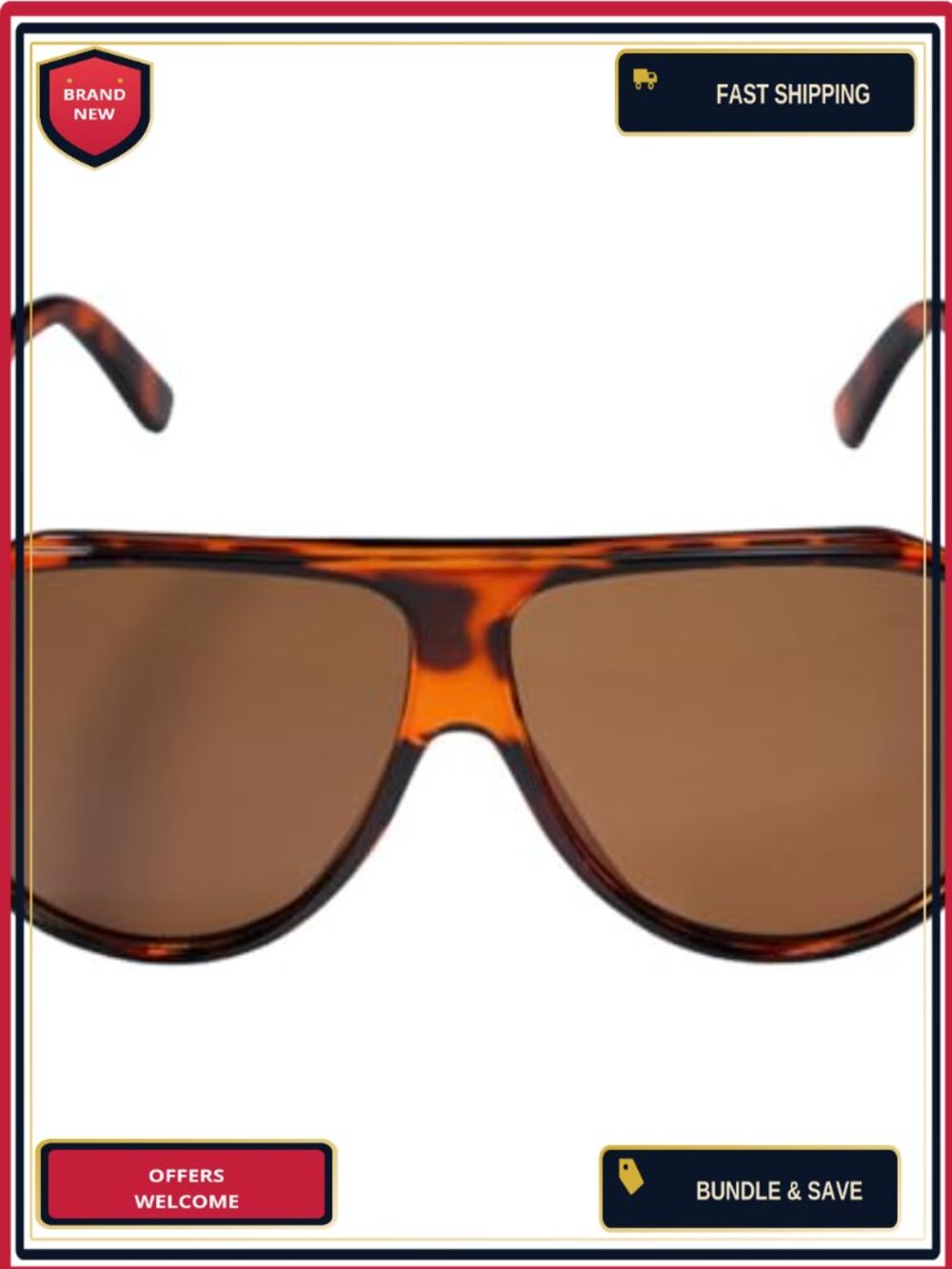 Retro Sunglasses One Size Plastic Movie Cosplay Halloween Costume Accessory